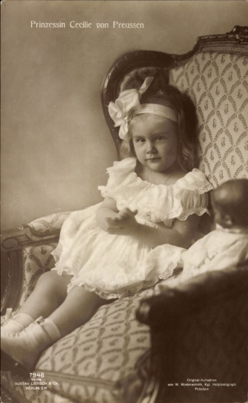 PC Princess Cecilie of Prussia, doll, Liersch 7948