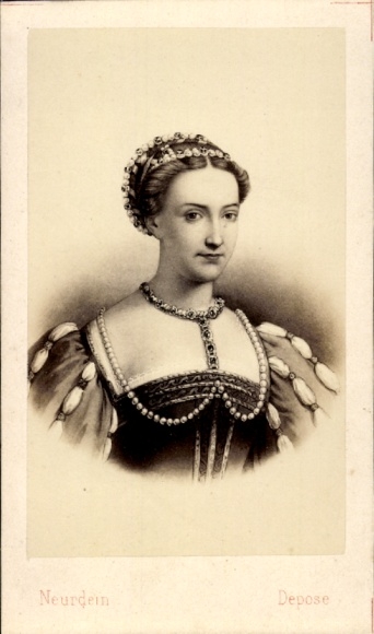 Carte de Visite Anne de Pisseleu, duchesse d'Étampes