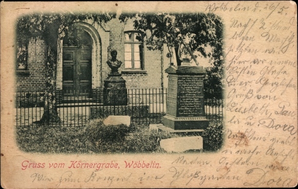 PC Wöbbelin in Mecklenburg, grain grave