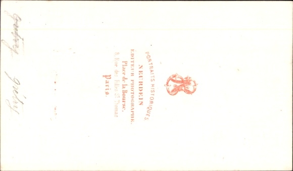 Carte de Visite Composer André-Ernest-Modeste Grétry
