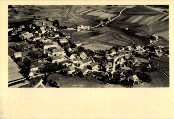 KP Unterrieden Witzenhausen w Hesji, panorama, zdjęcie lotnicze