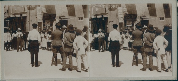 Stereo Photo Barbados, Photographer, Shops, Jeweler, World Tour 1914