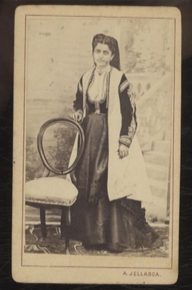 CdV portrait Milena of Montenegro