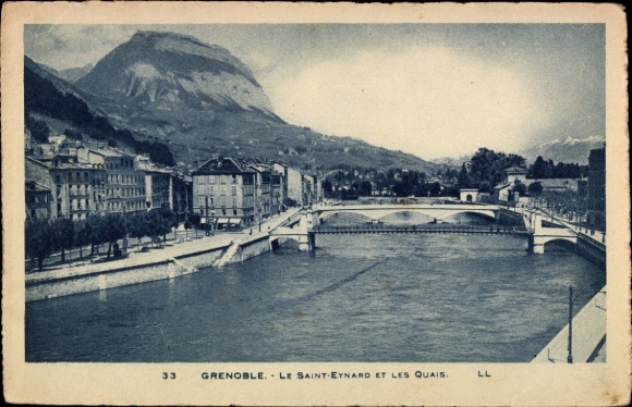 CPA Grenoble Isère, Saint-Eynard, Quais