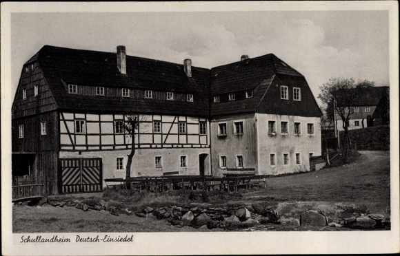 PC German Einsiedel Deutschneudorf in the Ore Mountains, school camp