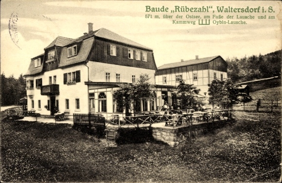 PC Waltersdorf Großschönau in Upper Lusatia, Baude Rübezahl