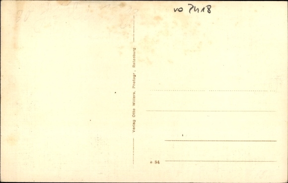 Postcard Farchau Schmilau in Schleswig Holstein, Restaurant Pension to Farchauer Mühle, esp. Roggenbau