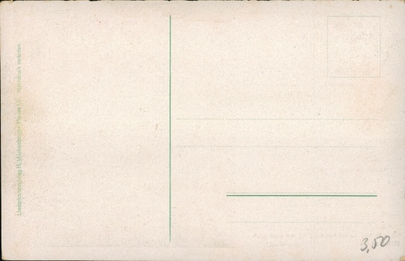 Song Postcard Mückenberger, Hilmar, The Mühlenbach, Wassermühle, Mühl Christel