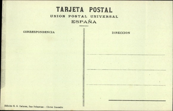 Postcard Donostia San Sebastian Basque Country, Paseo, Faro del Castillo