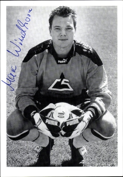 Autogrammkarte Fußballer Marc Windhorn, SV Arminia Hannover, Autogramm