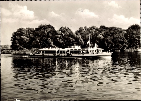 Ak Berlin Spandau Kladow, Insel Imchen, MS Lichterfelde