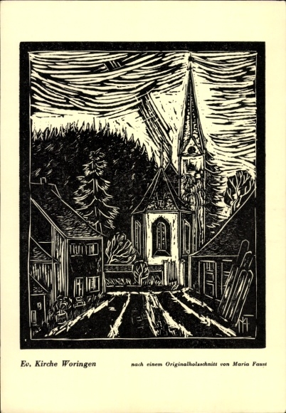 Artist PC Faust, Maria, Woringen im Unterallgäu, Evangelical Church