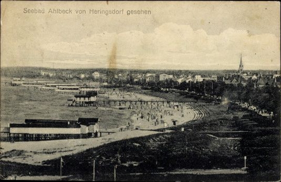 10 alte Ak Ostseebad Heringsdorf auf Usedom, diverse Ansichten
