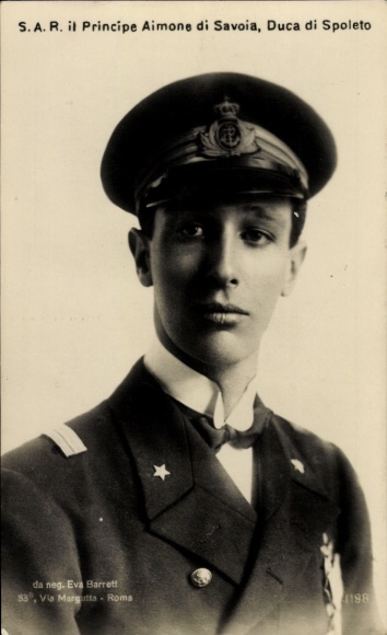 Ak S.A.R. il Principe Aimone di Savoia, Duca di Spoleto, Portrait