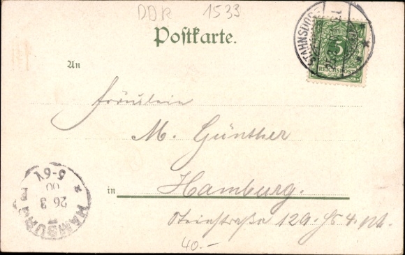 passe-partout Ak Stahnsdorf in Brandenburg, Restaurant zur Post, Franz Weber
