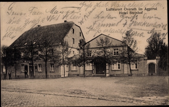 Postcard Overath in the Bergisches Land, Hotel Steinhof
