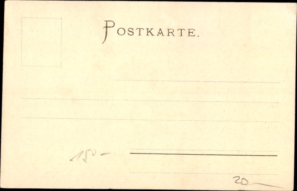 Litho Bâle Basel Stadt Zwitserland, Böcklin-jubileum, centaurgevecht