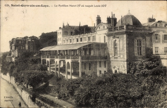 CPA Saint Germain et Laye Yvelines, Pavillon Henri IV