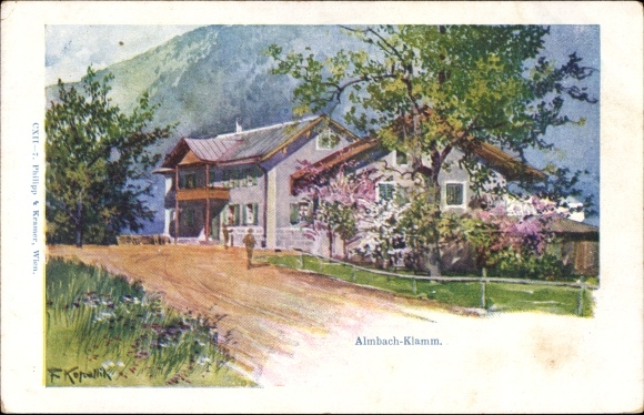 Artist PC Ettenberg Marktschellenberg Oberbayern, Almbach Klamm