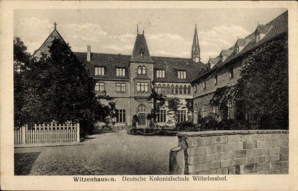 KP Witzenhausen na Werra Hesse, budynek niemieckiej szkoły kolonialnej Wilhelmshof