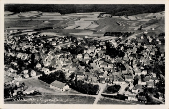 PC Michelau in Upper Franconia, aerial photo