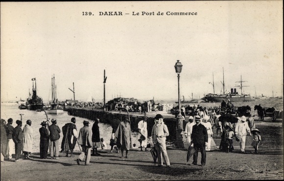 Ak Dakar Senegal, Der Handelshafen