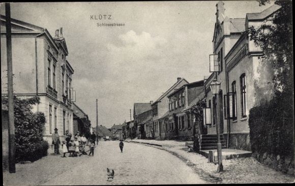 Postcard Klütz in Mecklenburg, Schlossstrasse