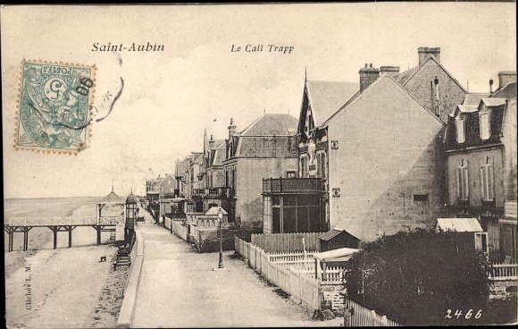Ak Saint Aubin sur Mer Calvados, Le Call Trapp