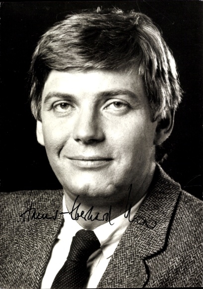 Foto Politiker Hanns-Eberhard Schleyer, Autogramm