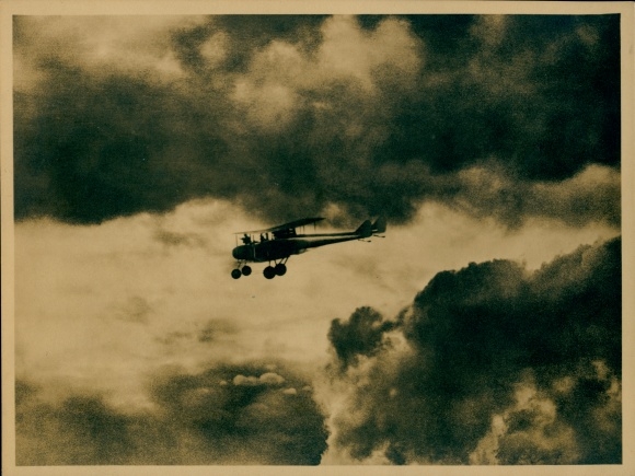 Photo AGO C. II, double-fuselage reconnaissance aircraft, Imperial Air Force