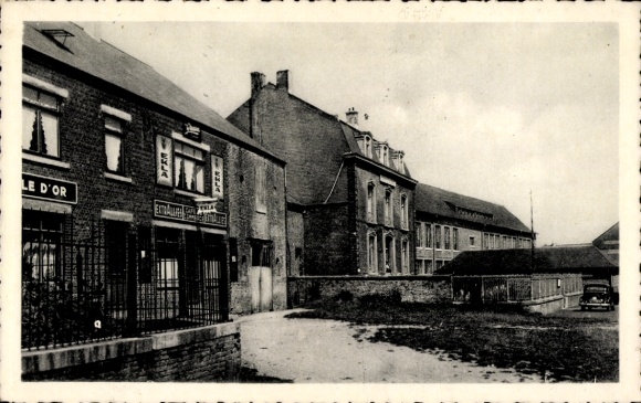 CPA Cul des Sarts Culdessarts Wallonie Namur, Gendarmerie, Ecoles