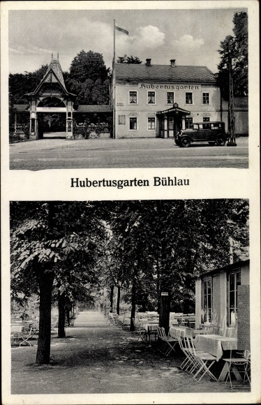 PC Dresden Bühlau, Inn Hubertusgarten, car