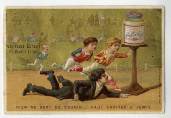 Liebig single image image 5 Series A 36 S 108 August (The stupid one) 1883