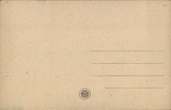 Artist Postcard Prevost, R., Of the Fox and the Raven