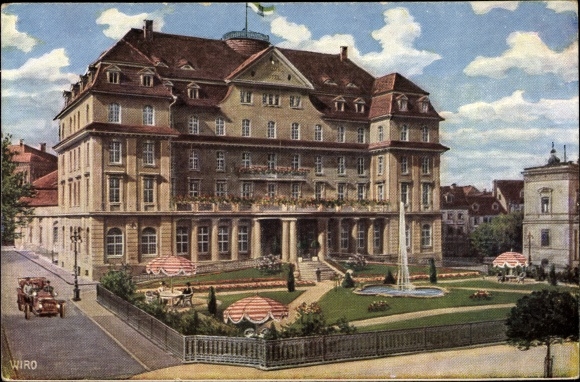 Ansichtkaart Gotha in Thüringen, mooi gedetailleerd beeld