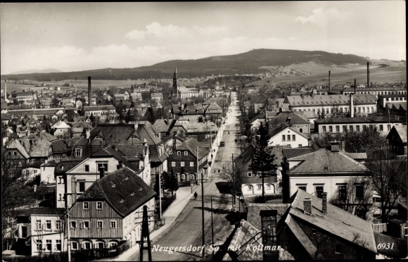 PC Ebersbach Neugersdorf in Saxony, panorama with Kottmar