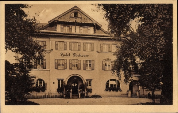 PC Freilassing in Upper Bavaria, Bahnhofhotel Foeckerer