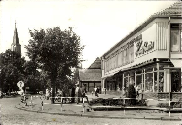 KP Löcknitz na Pomorzu Zachodnim, Chausseestraße, dom towarowy