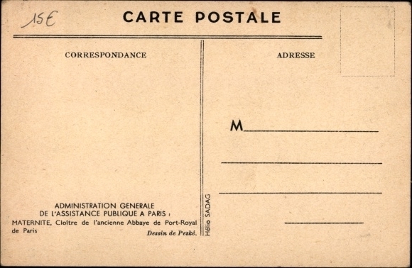 Artist PC Paris, Ve Congres International des Hopitaux 1931
