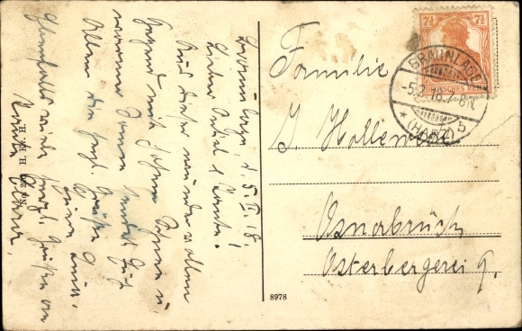 Postcard Der Harz in winter, sledge mail Harzburg Braunlage, sledge team