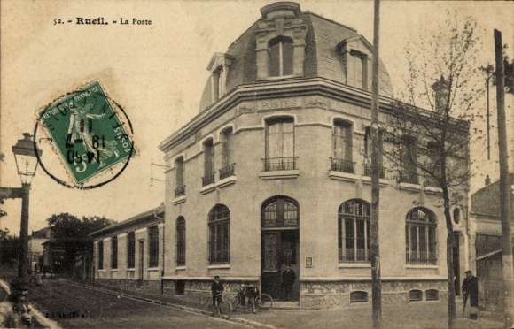 Ak Rueil Hauts-de-Seine, die Post