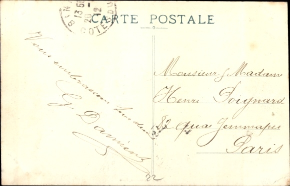 Postcard Binic Côtes d&#39;Armor, outer harbor, lighthouse, fleet of torpedo boats