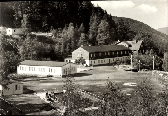 Ak Schaderthal Probstzella in Thüringen, Ferienheim des PCK Schwedt, Kombinatsbetrieb Zeitz