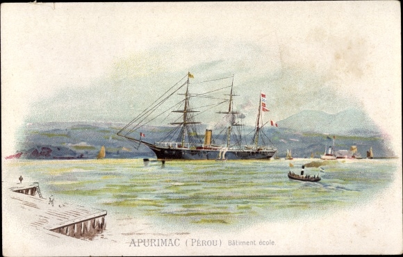 litho Peruaans oorlogsschip, Apurimac
