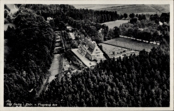 Ansichtkaart Bad Berka in Thüringen, luchtfoto