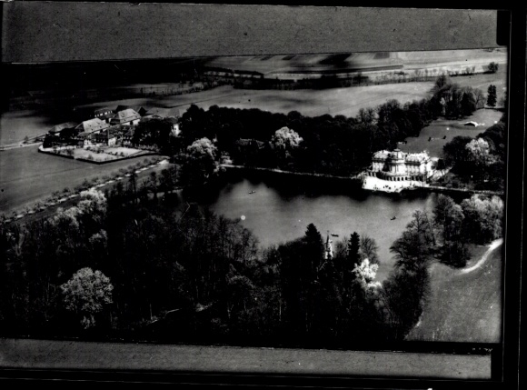 Foto Ludwigsburg in Württemberg, Schloss Monrepos, Fliegeraufnahme