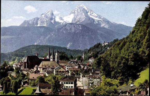 10 alte Ak Berchtesgaden, verschiedene Ansichten