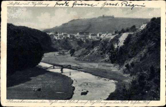 Ak Kyllburg in der Eifel, Gesamtansicht, Hotel Eifeler Hof, Bes. Wilhelm Schulte