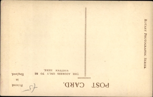 Postcard Father Bernard Vaughan, Catholic Priest, side profile, biretta
