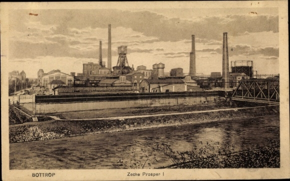 PC Bottrop in the Ruhr area, Prosper I colliery